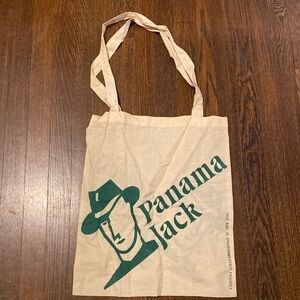Vintage Panama Jack canvas tote bag. Never used!
